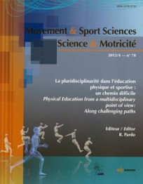 Sciences & motricité n°78